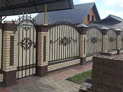 Кованые заборы
